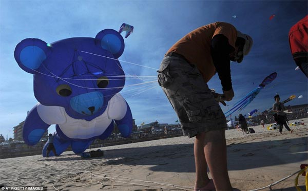 The Amazing Kites at the Bondi Beach Festival of the Winds