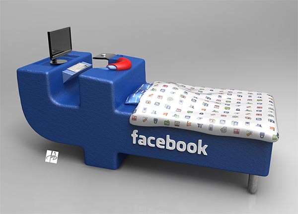 Facebook Bed