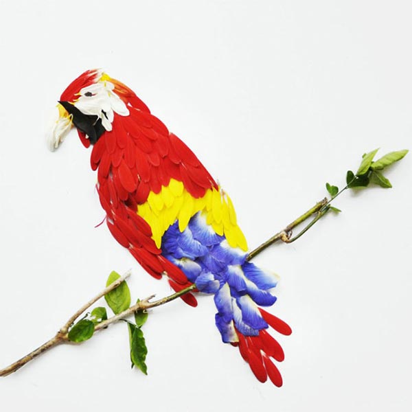 Bird Illustrations Made Out of Flower Petals Bird Illustrations Made Out of Flower Petals