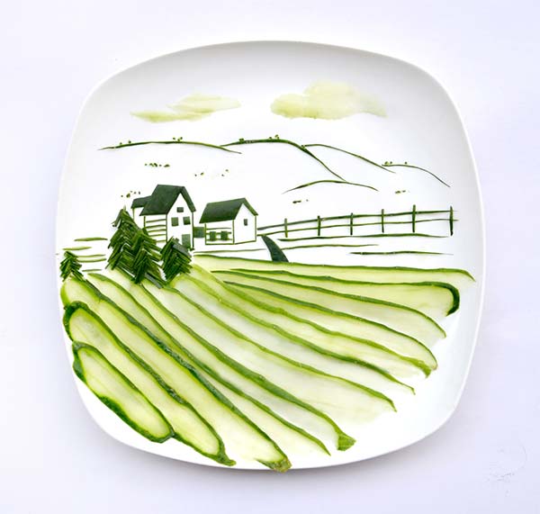 Food Art by Hong Yi