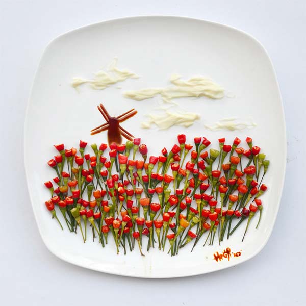 Food Art by Hong Yi