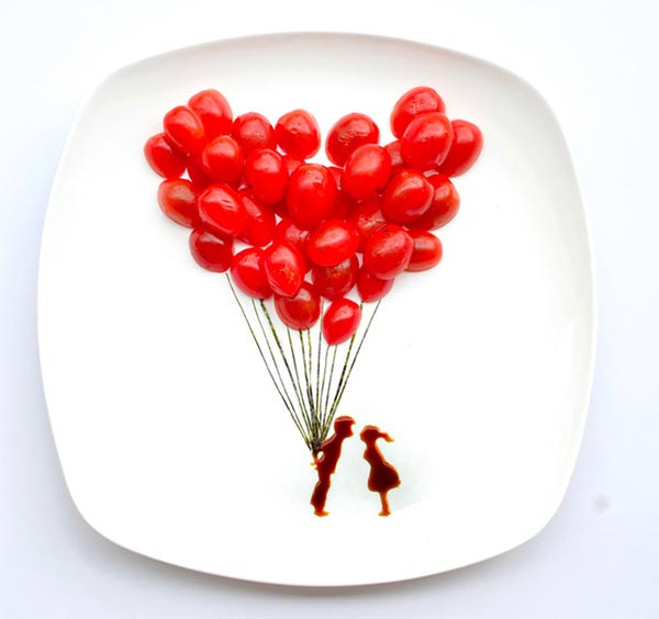 Creative Food Art by Hong Yi