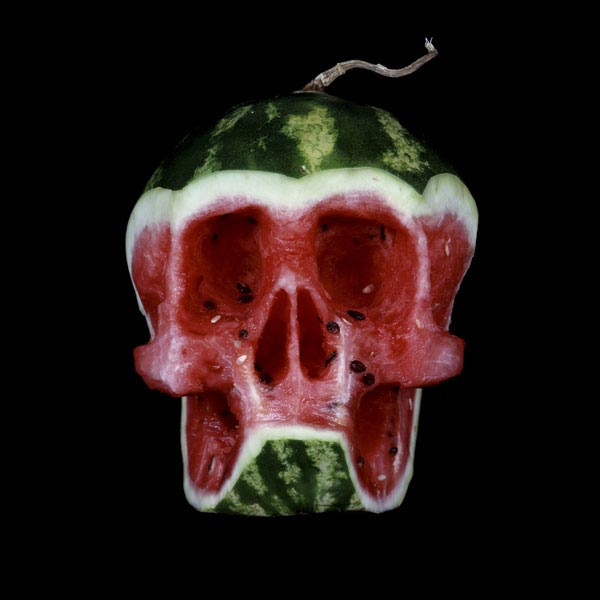 Fruit & Vegetable Skulls by Dimitri Tsykalov