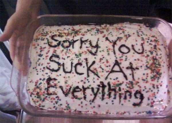 Honest Cake Message