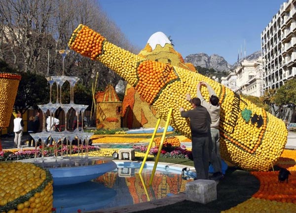 Lemon Sculptures