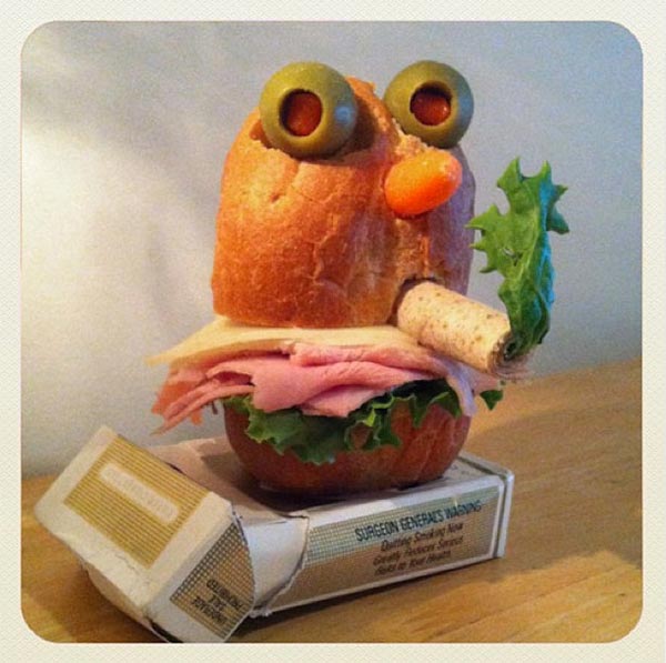 Sandwich Monsters by Kasia Haupt