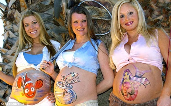 Pregnant Belly Decorations