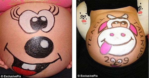 Pregnant Belly Decorations