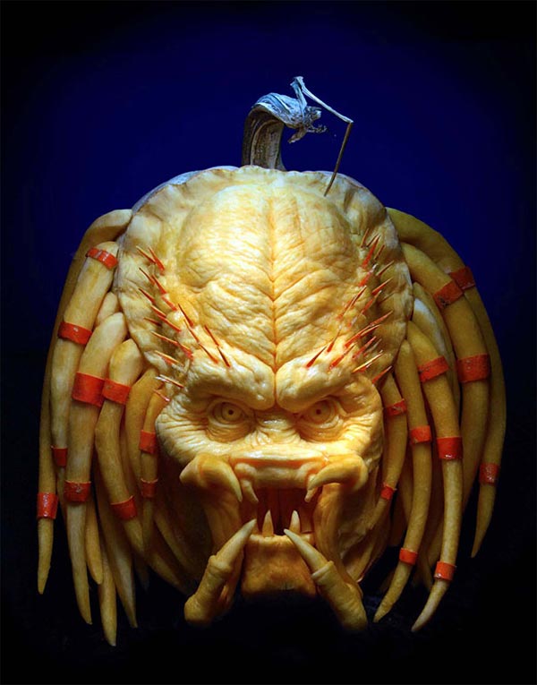 Pumpkin Carvings by Ray Villafane