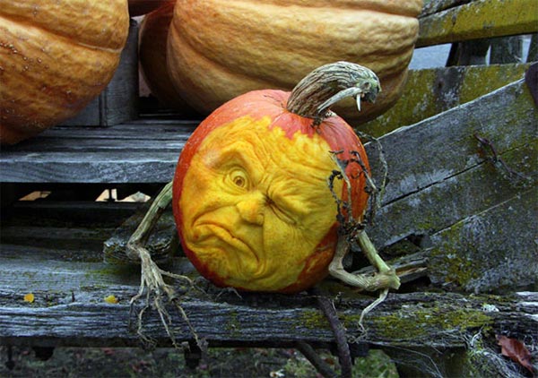 Pumpkin Carvings by Ray Villafane