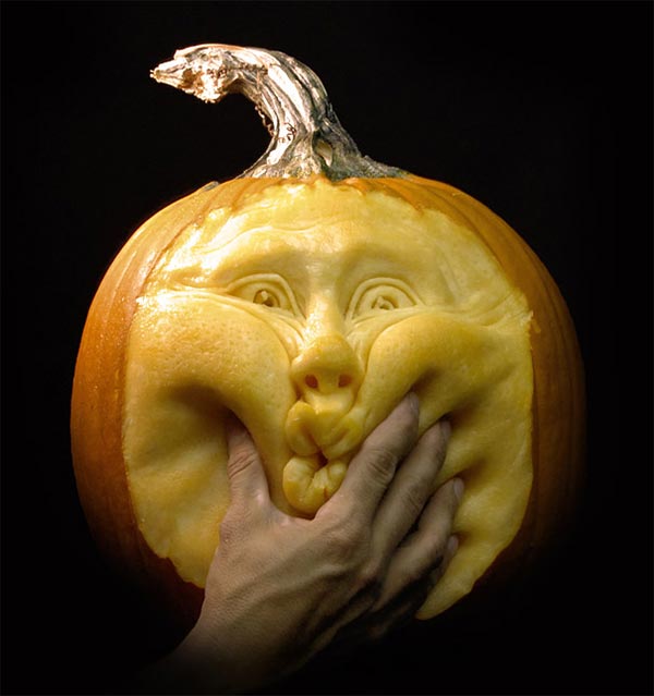 Pumpkin Carvings by Ray Villafane