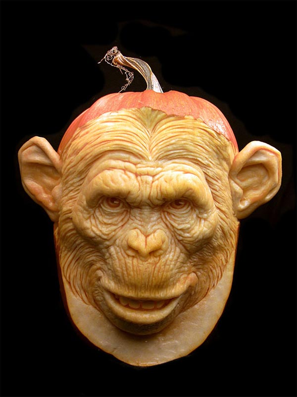 Pumpkin Carvings by Ray Villafane