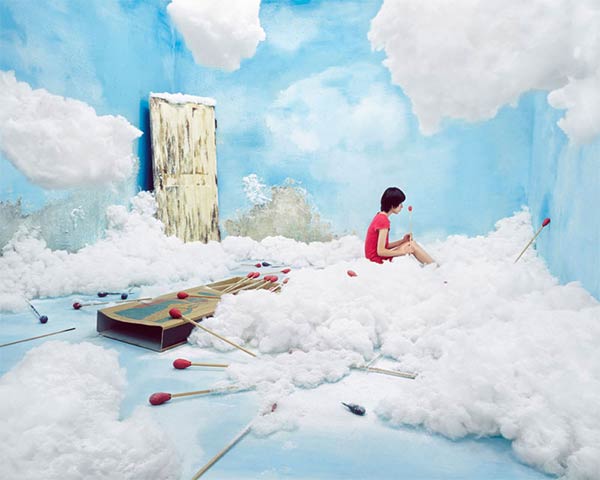 Artist Transforms a Single Room into a Series of Surreal Fantasy Worlds