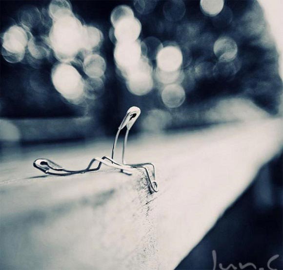 Safety Pin People by Jun C