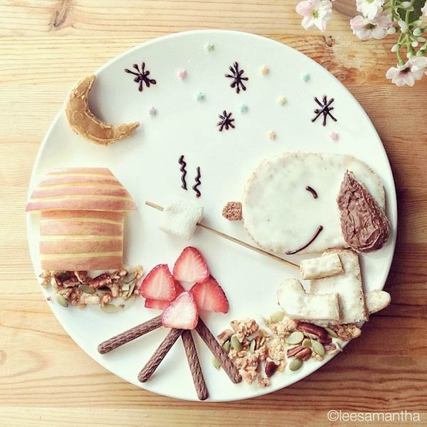 Food Art by Samantha Lee