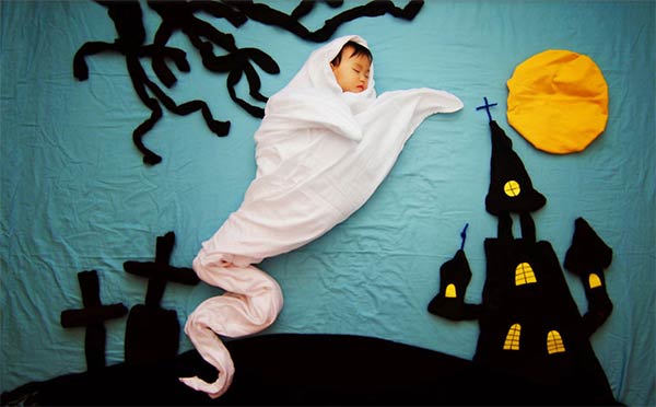 Creative Mother Takes Conceptual Photographs of Her Sleeping Son