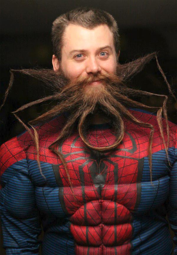 Spider-Shaped Beard