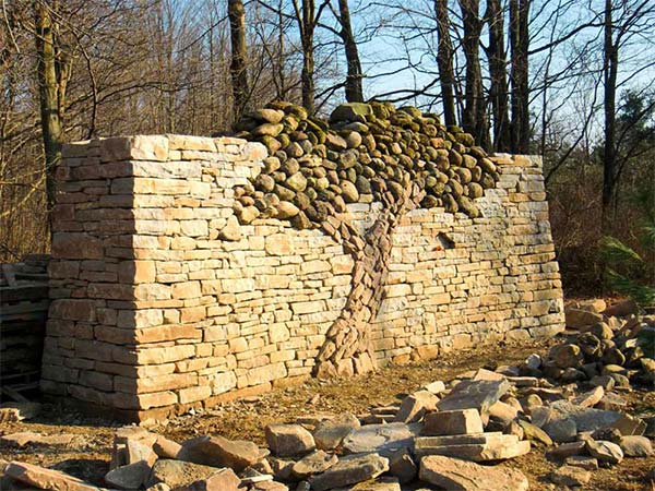 Stone Tree Wall