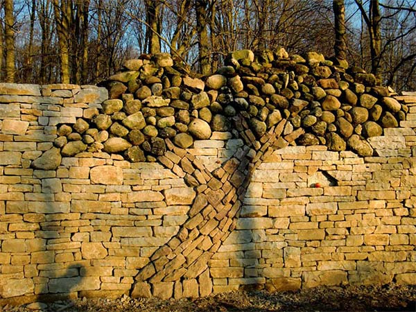 Stone Tree Wall