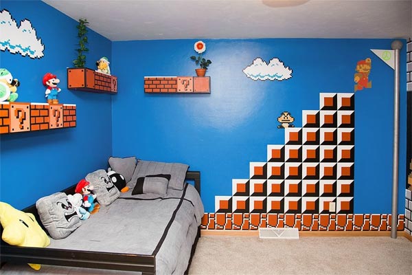 Super Mario Bedroom