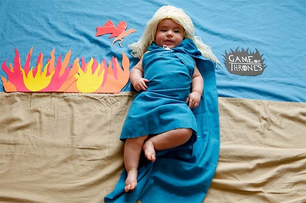 Adorable baby dresses up as all your favorite TV characters