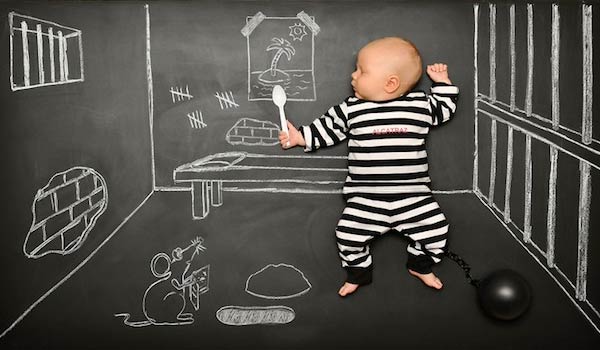 Creative Mommy Makes Blackboard Adventures for Baby