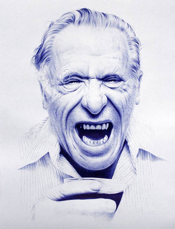 Ballpoint Pen Drawings by Toni Efer