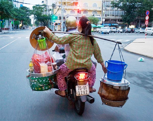 Vietnam's Motorbikes Carry Mind-Boggling Loads of Stuff