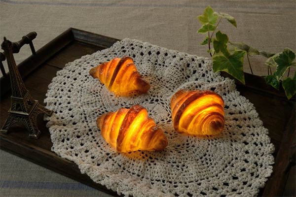 Bread Lamps Made From Actual Bread