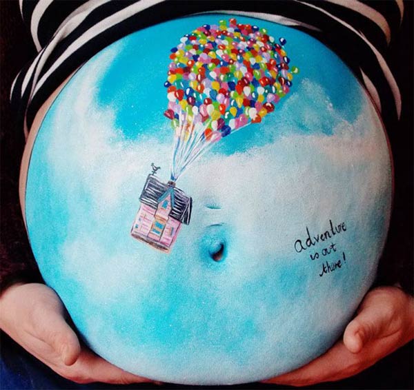 Bump Paintings by Carrie Preston