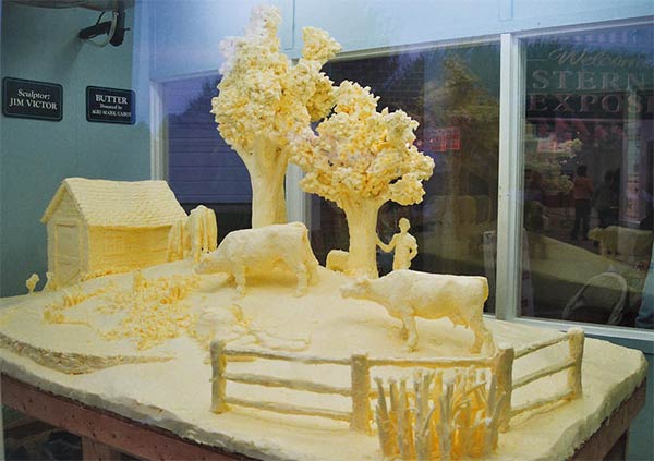 Butter Sculptures by Jim Victor