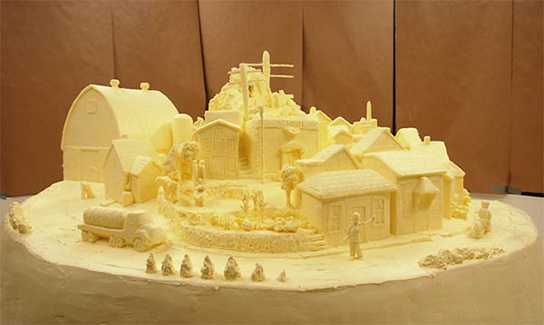 Butter Sculptures by Jim Victor