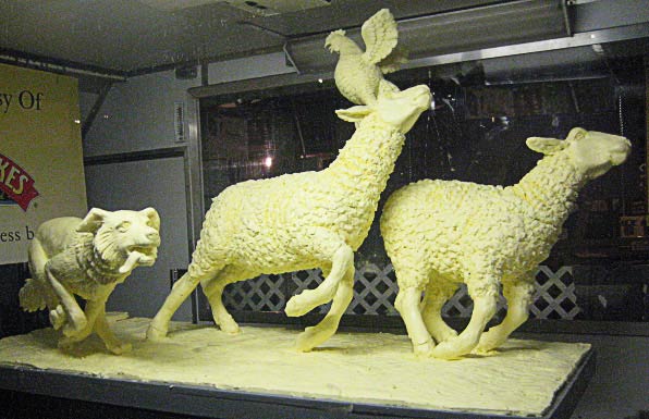 Butter Sculptures by Jim Victor