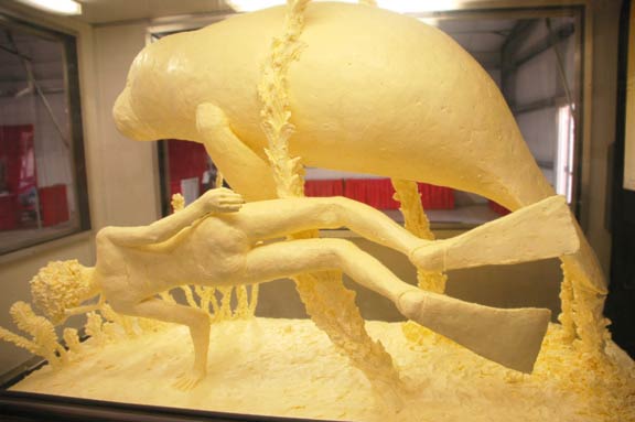 Butter Sculptures by Jim Victor
