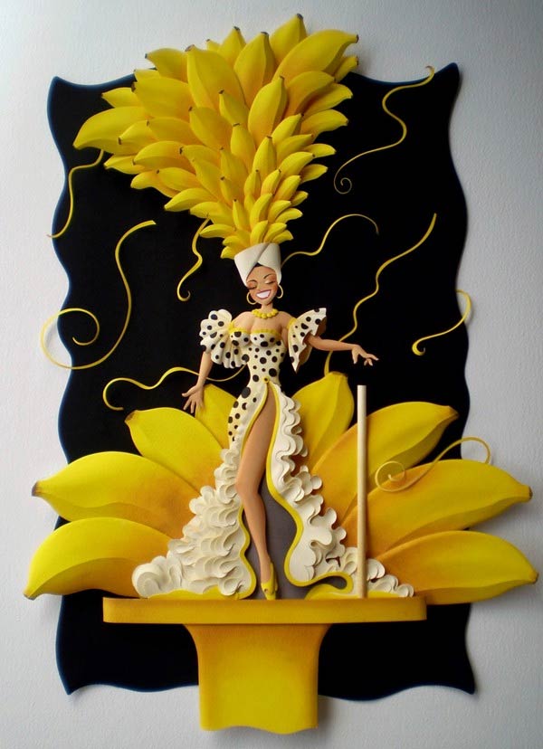 Carnival Paper Sculpture by Carlos Meira