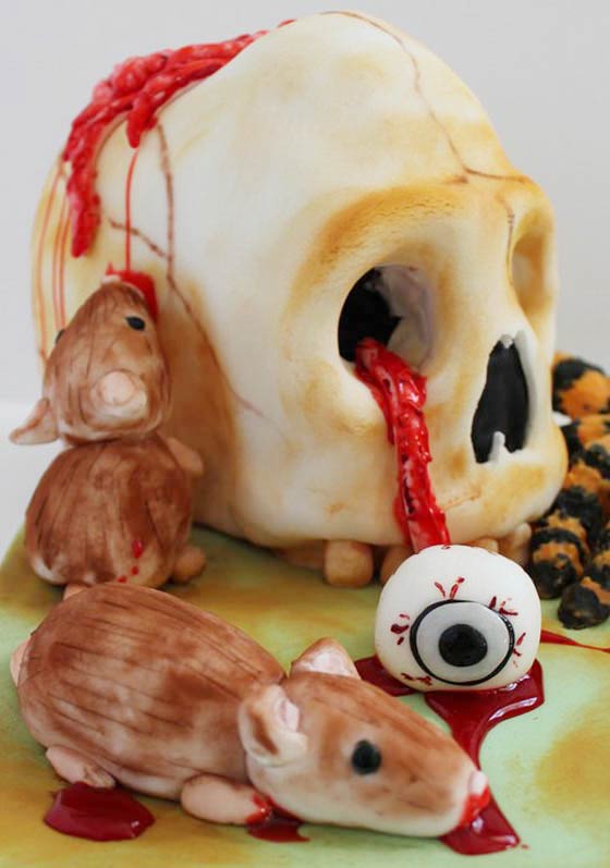 Creepy Halloween Cake Ideas For Inspiration