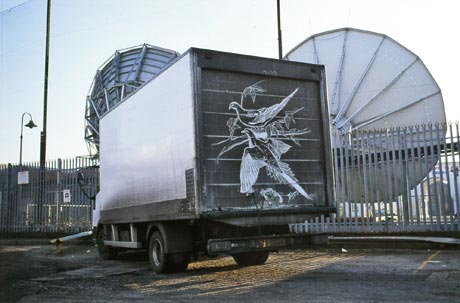 Drawings on Dirty Trucks by Ben Long