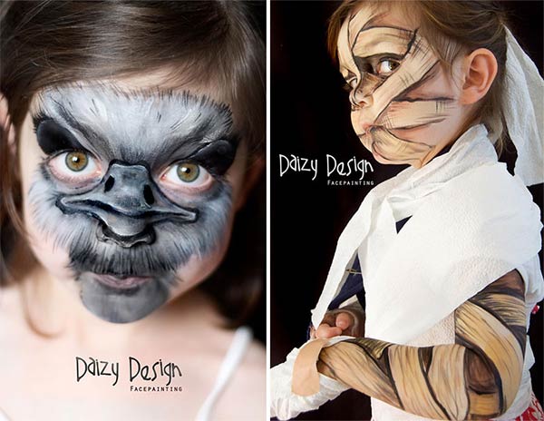 Daizy Design Face Painting