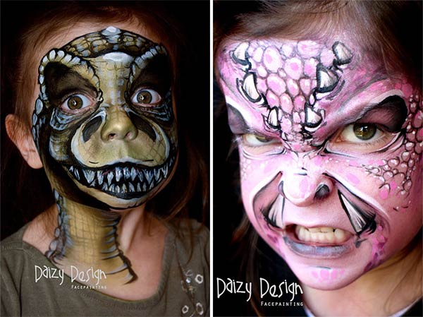 Remarkable Face Painting From New Zealand's Daizy Design