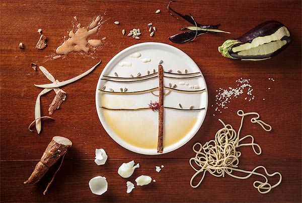 Beautifully Intricate Food Illustrations by Anna Keville Joyce