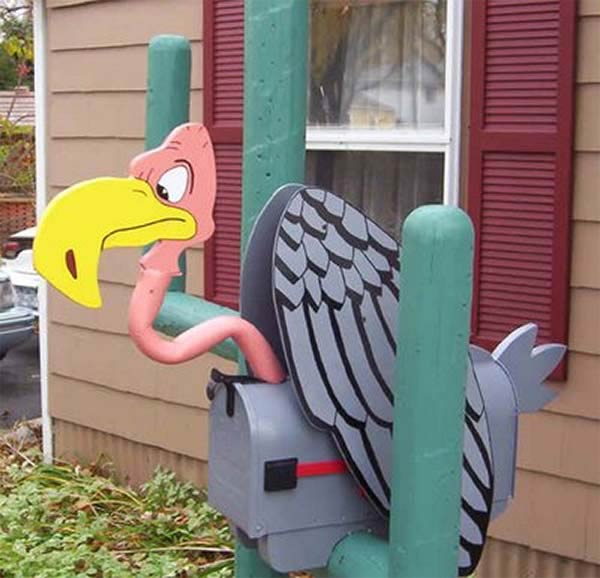 Funny, Clever & Bizarre Mailboxes