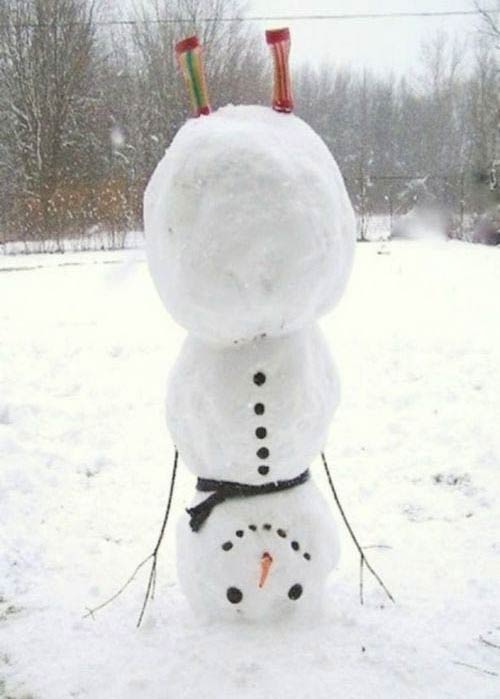 Funny Snowman