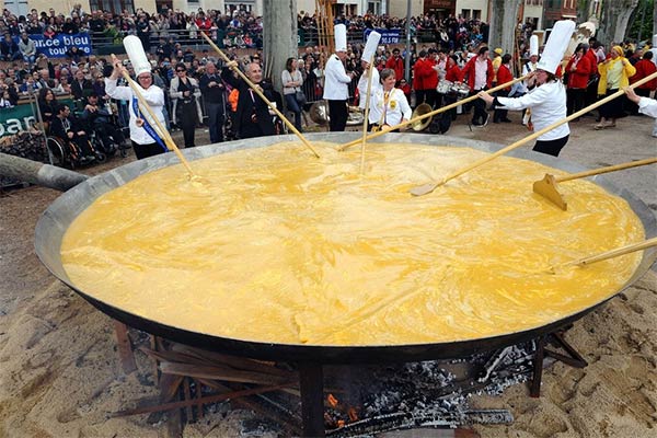 Giant Easter Omelette