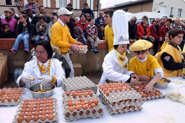 Giant Easter Omelette