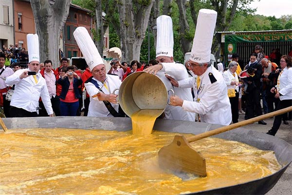 Giant Easter Omelette