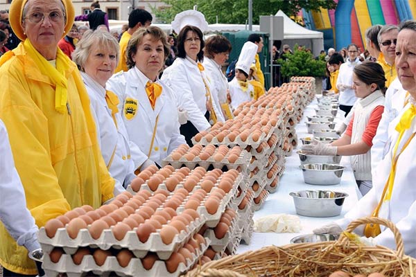 Giant Easter Omelette