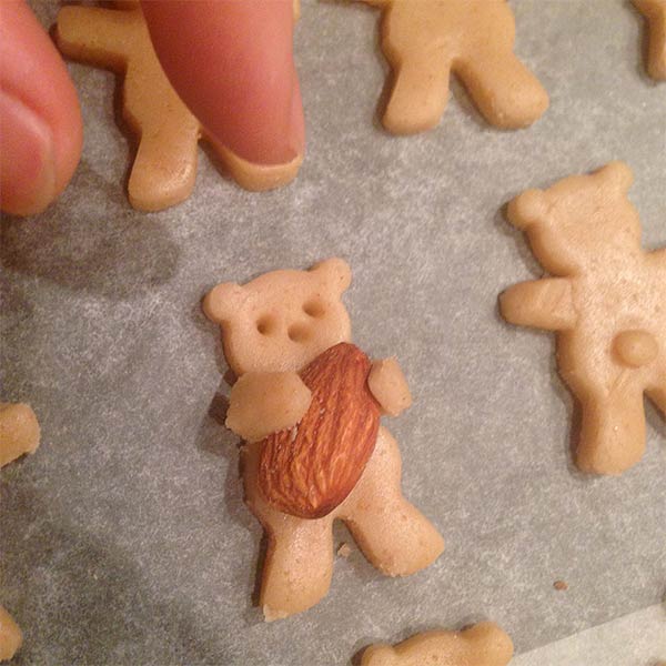 Hugging Bear Cookies