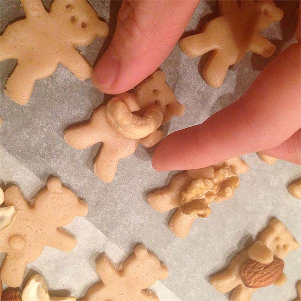 Hugging Bear Cookies