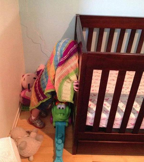 Kids Who Are Totally Winning At The Game Of Hide-And-Seek