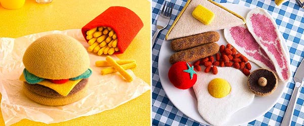 Knitted Food